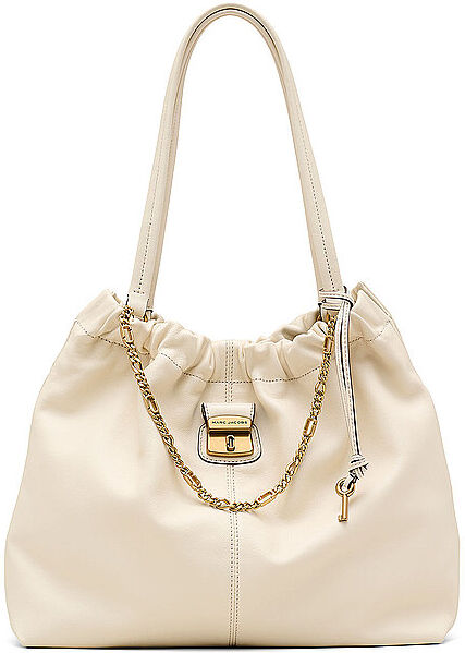 Marc JACOBS Ledertasche - Shopper THE TOTE creme EG