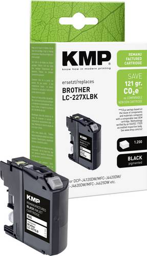 KMP Druckerpatrone ersetzt Brother LC-227XLBK Kompatibel Schwarz B55 1531,4001