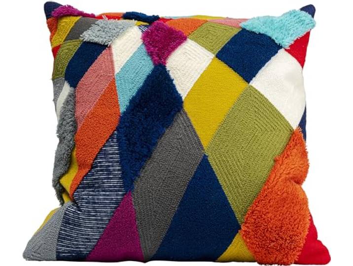 Kare Design Kissen Diamonds Multi 45x45cm Deko Stoff, mehrfarbig