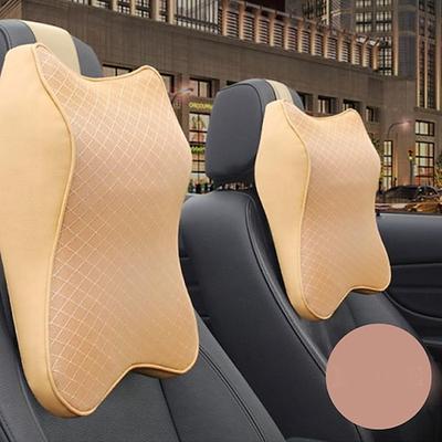 Auto Nackenkissen 3D Memory Foam Kopfstütze verstellbar Auto Kopfstütze Kissen Reise Nackenkissen Stützhalter Sitzkissen