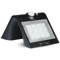 VTAC Dreieckige Solarlampe 1.5W, Schwarz