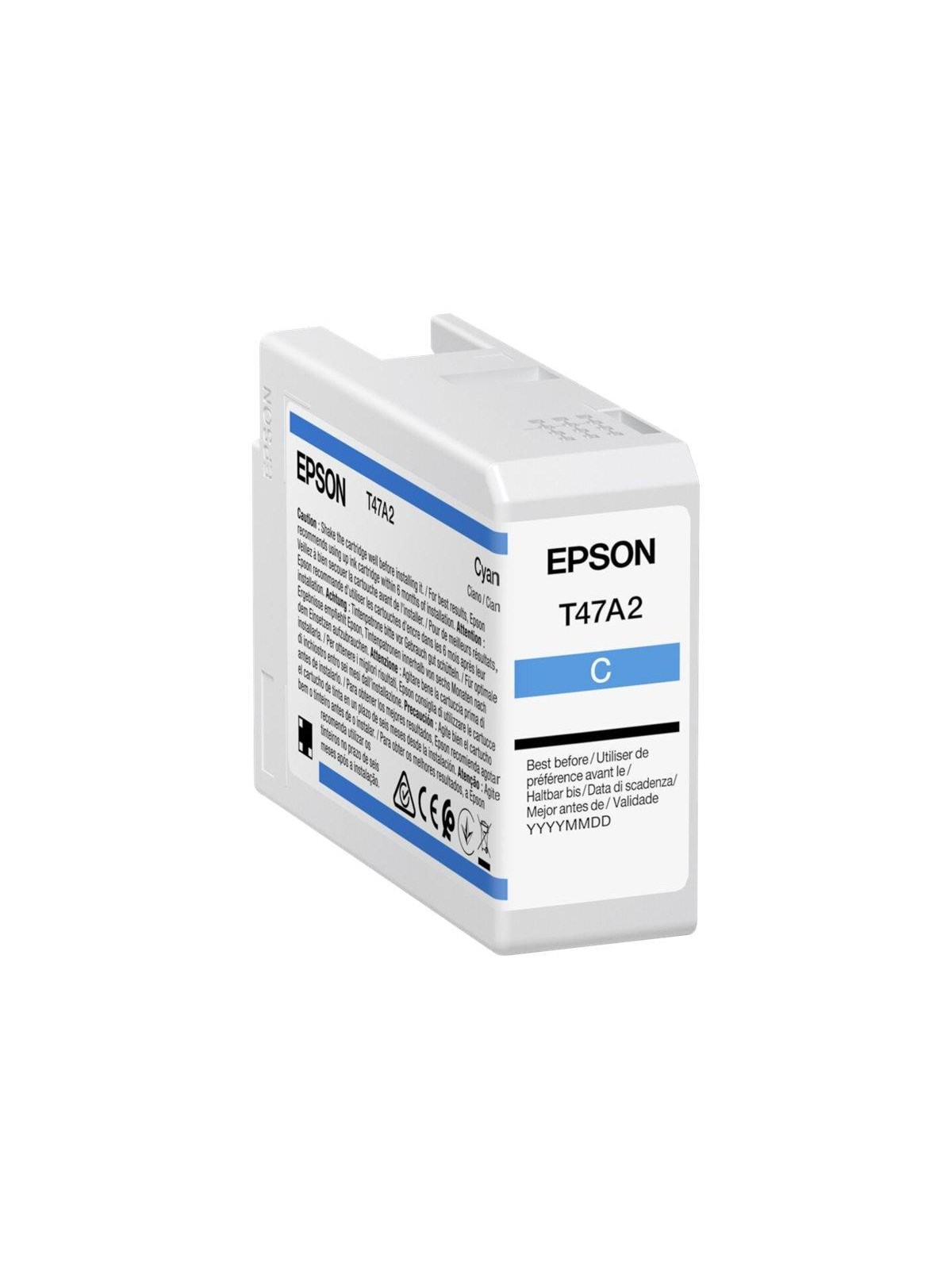 Epson Singlepack Cyan T47A2 UltraChrome Pro 10 ink
