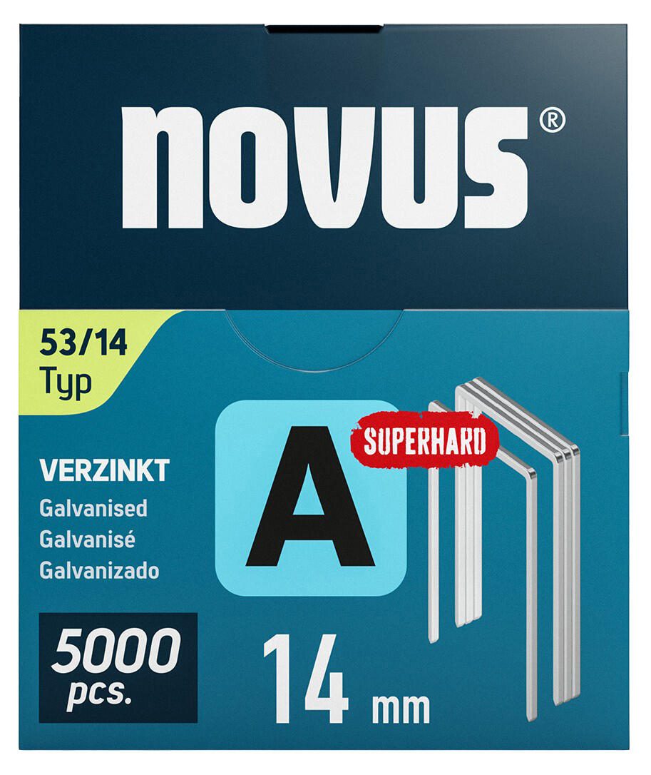 novus Tackerklammern Feindraht superhart 53/14 042-0764