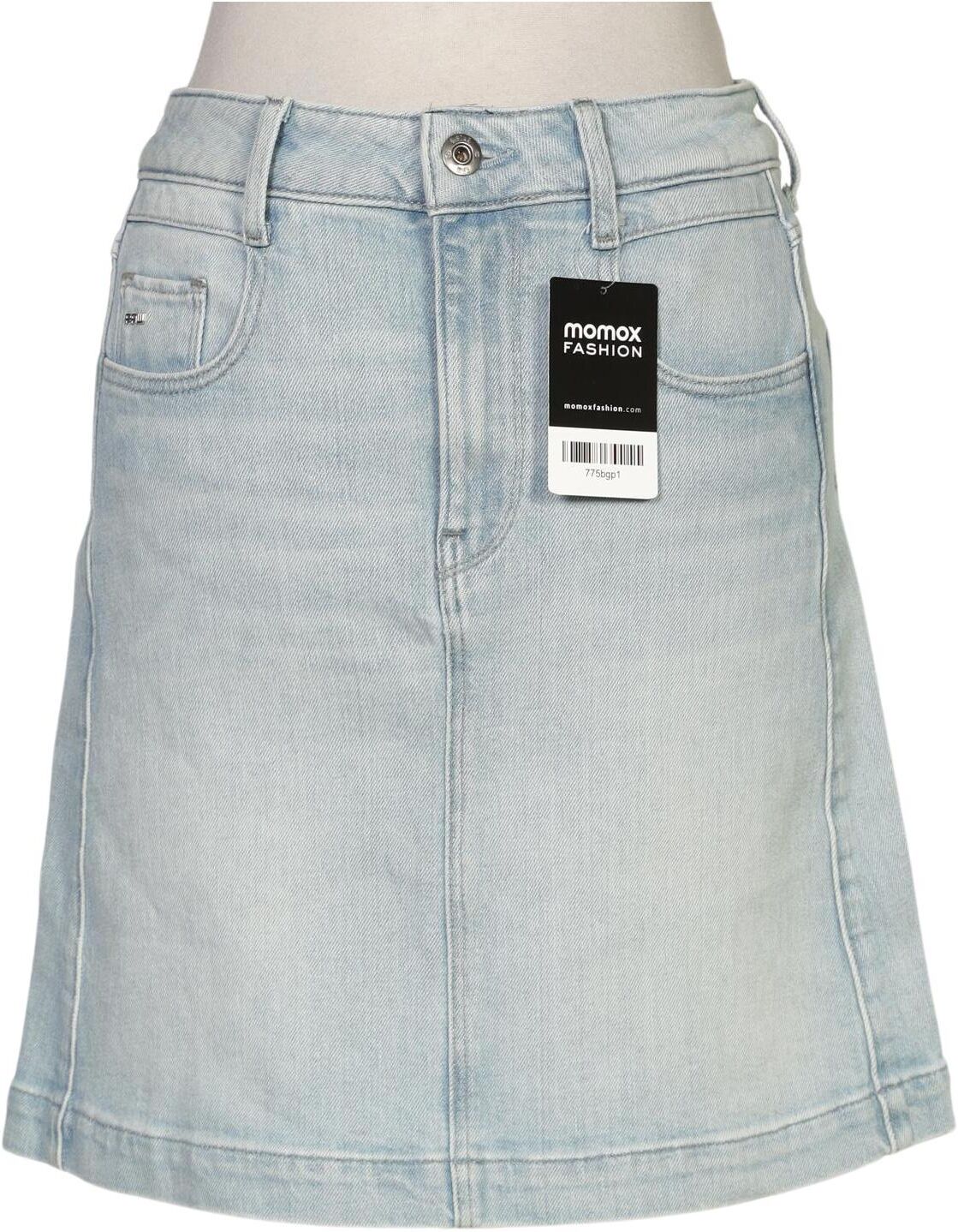 G Star RAW Damen Rock, Hellblau, Gr. W24, Baumwolle / Elasthan / Synthetik / Leder - Second Hand