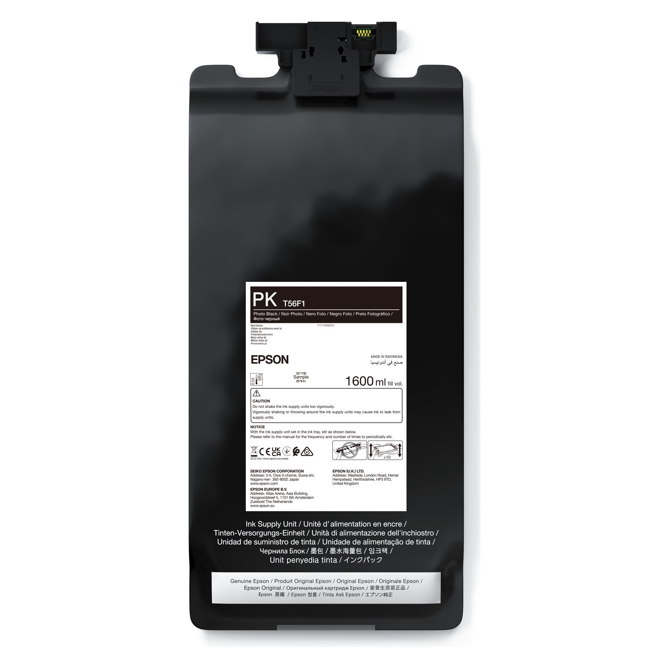 Epson Tinte photo schwarz 1600ml SureColor SC-P20050 (BK) (C13T56F100)