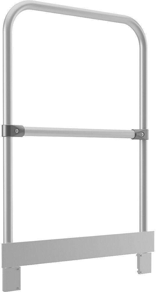 kaiserkraft Geländer für Plattform, stirnseitig, Höhe 1100 mm, für Breite 800 mm