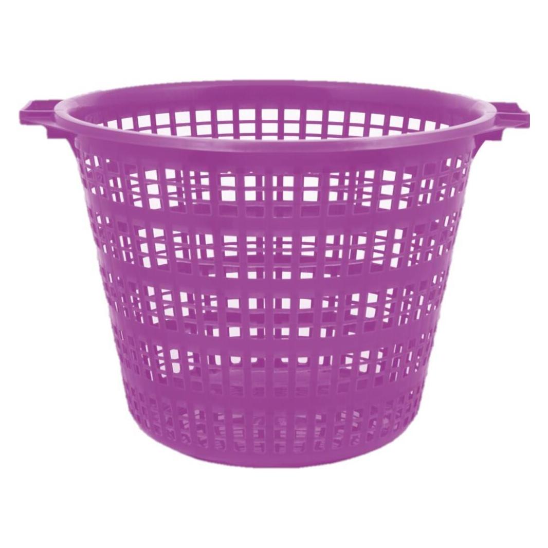 Jopa Gartenkorb Kunststoff 15 kg pink Ø 405 mm, Höhe 260 mm (50 l) (1313914)