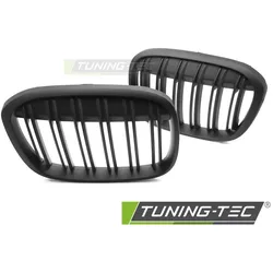 Sportgrill Sportausführung Schwarz matt Doppelsteg passend für BMW X1 F48 15-20