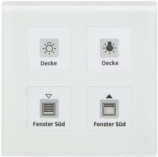 MDT technologies Capteur de verre Plus 4 fois blanc BE-GT04W.01 (BE-GT04W.01)