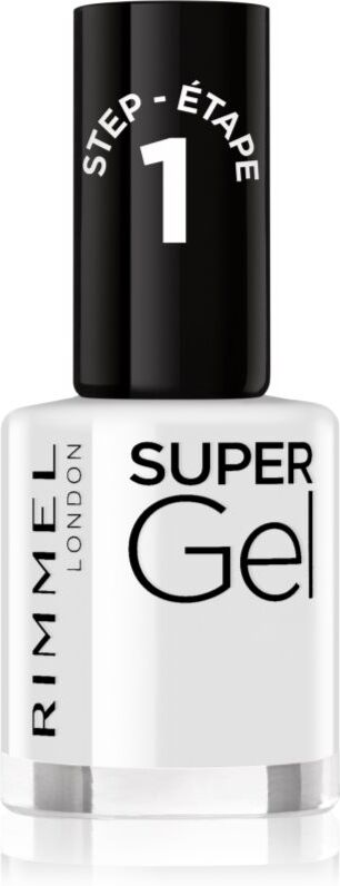 Rimmel Super Gel Gel Nail Varnish without UV/LED Sealing shade 001 Basic B 12 ml