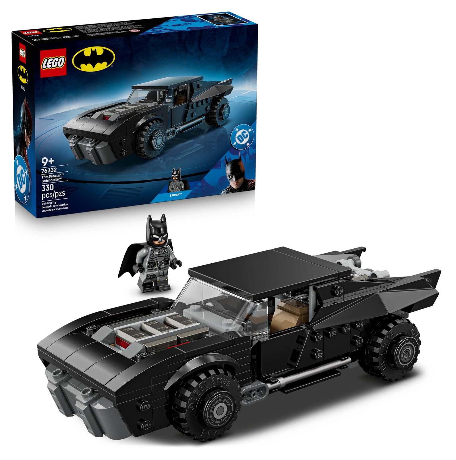 LEGO DC Batman 76332 De Batmobile uit The Batman - 330 stuks