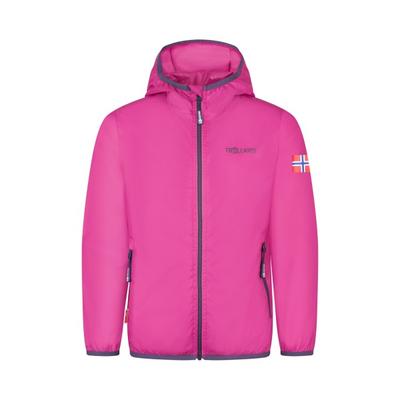 Trollkids - Kid's Trolltunga Jacket - Regenjacke Gr 104 rosa