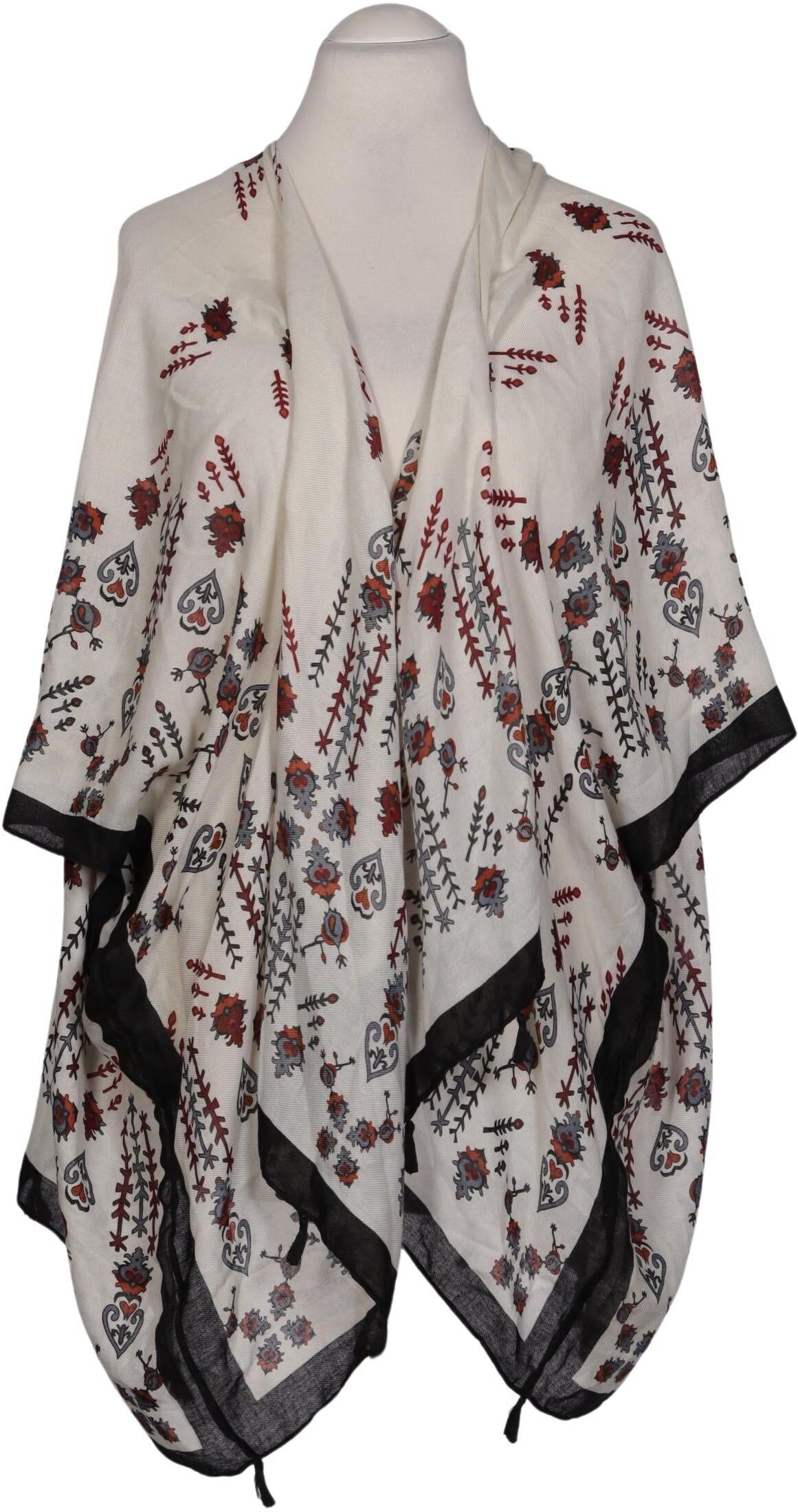 even odd Damen Bluse, Mehrfarbig, Gr. Onesize, Synthetik - Second Hand