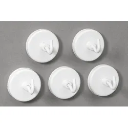 MAUL Magnete Ø 3,6 x 3,7 weiß