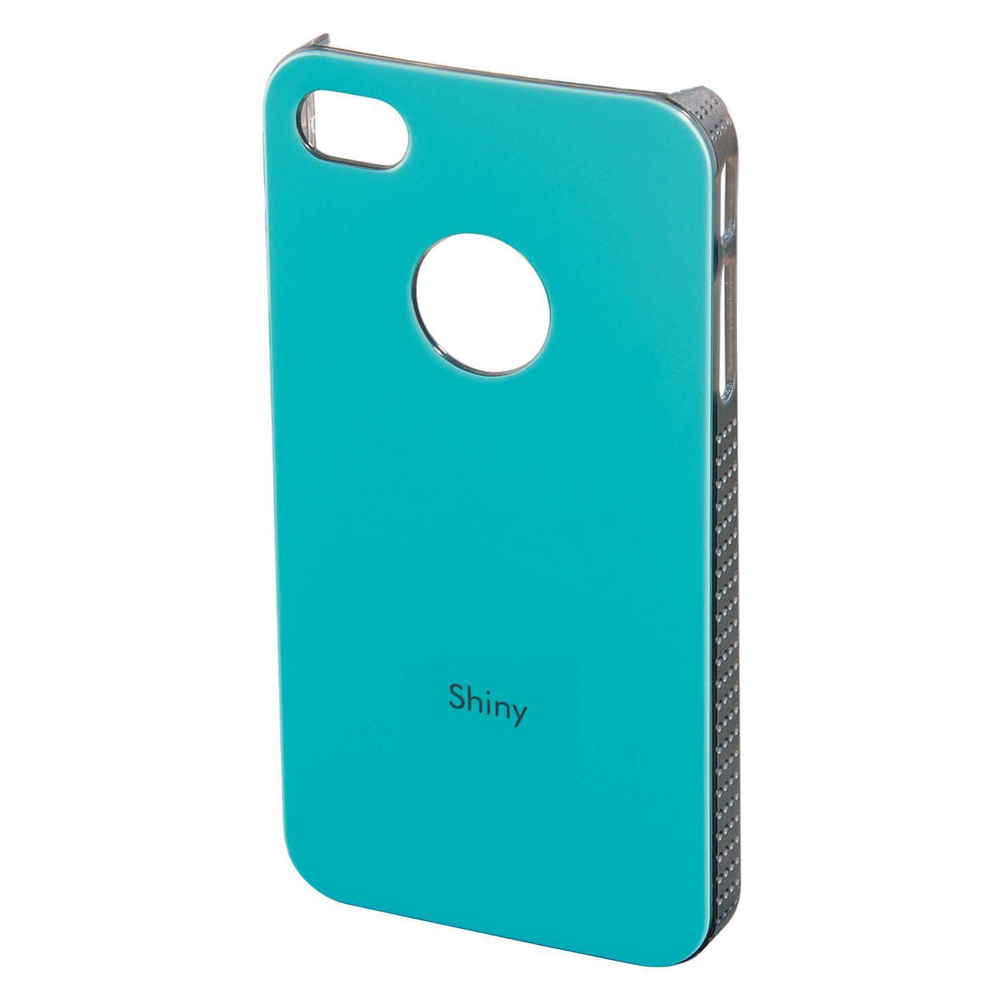 Hama Shiny Cover, Apple iPhone 4, Turquoise (Apple iPhone 4) (108553)