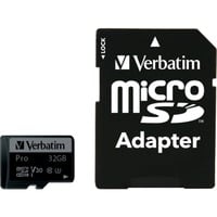 Pro 32GB microSDHC, Speicherkarte UHS Speed Class 3