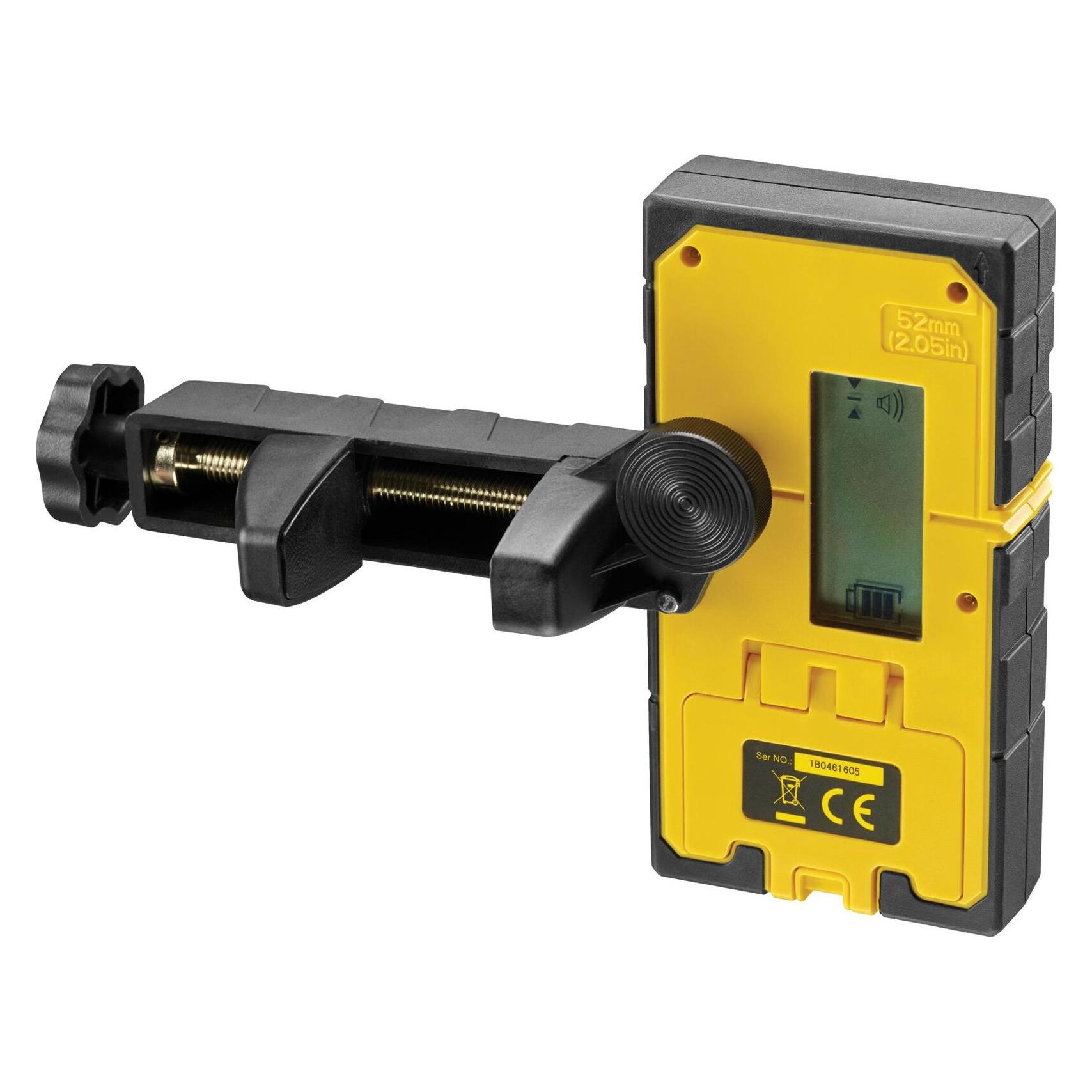 Stanley Laserempfänger LD200 Arbeitsbereich 50m, mit Halterung für Linienlaser Genauigkeit 1mm bei hohe E... (1-77-132)
