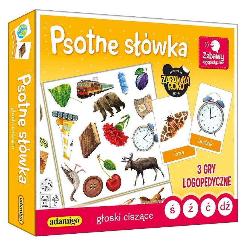 Adamigo Spiel Naughty Words - Stille Stimmen (Polnisch, 1 - 6 Spieler) (GXP-652115)