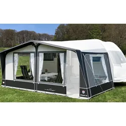 Walker Dynamic 250 Wohnwagen Vorzelt mit Stahlgestänge Größe 825 Umlaufmaß 810 - 840 cm