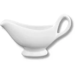 Wilmax England Wilmax Sauciere 75 ml Porzellan Weiß, 6er Set