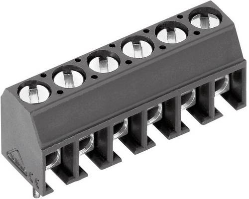 PTR Hartmann 50550030121G Schraubklemmblock 1.00mm² Polzahl 3 Grau
