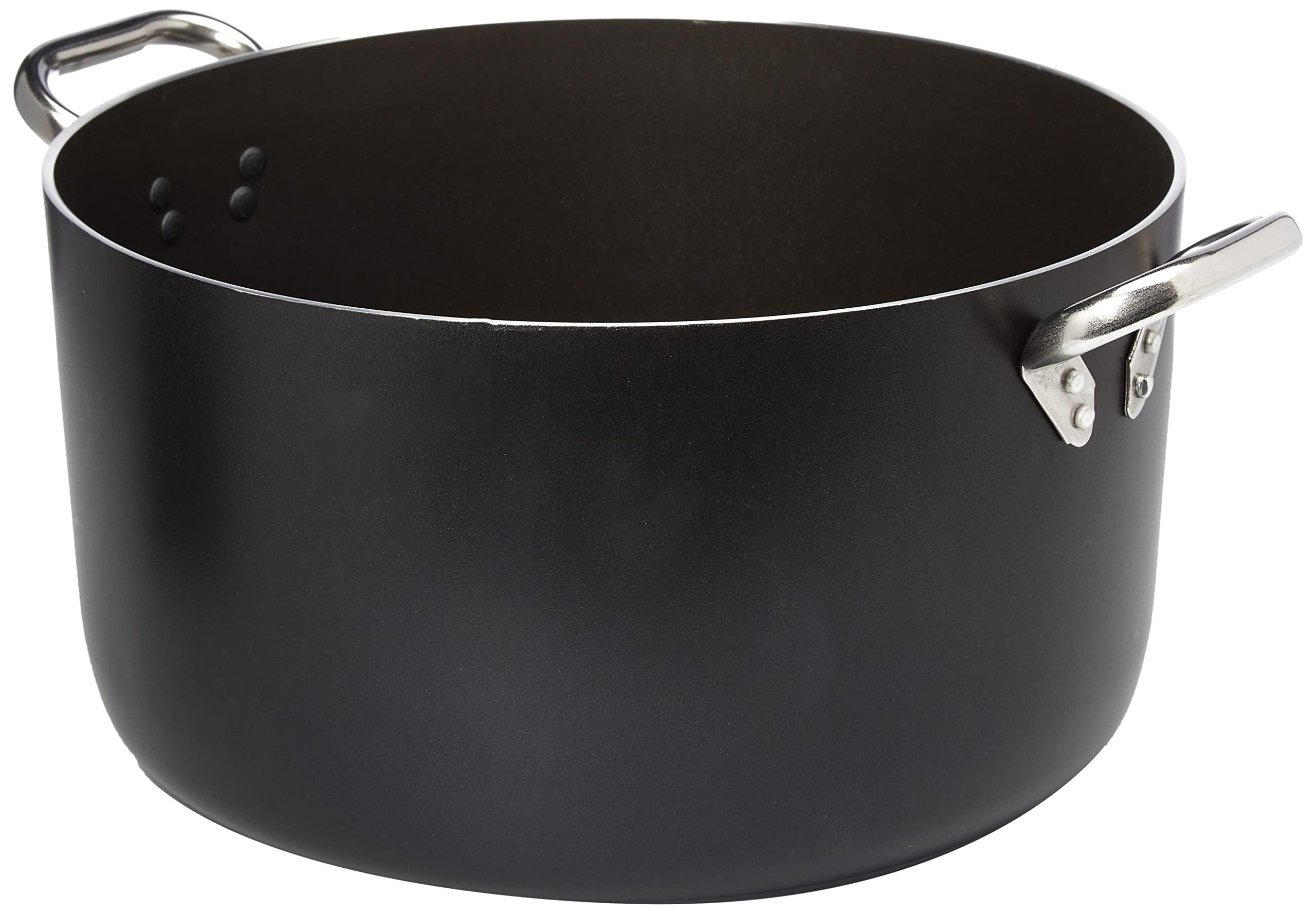 Aluminium-Bräter 36 cm, schwarz/silber, antihaftbeschichtet, ofenfest