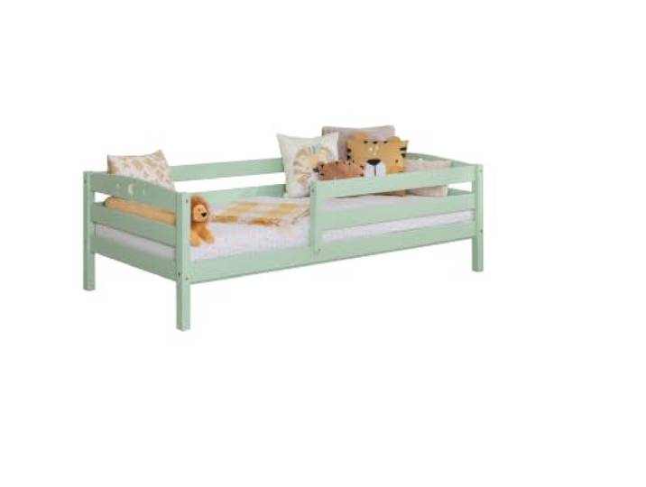 TiCAA Einzelbett „Eli“, Kinderbett, Jugendbett, Schlafzimmer, Kinderzimmer