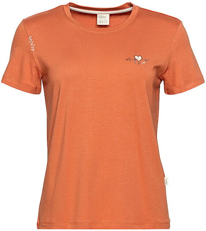 CHILLAZ Damen Klettershirt Ideo Heartbeat to Climb koralle   38 W