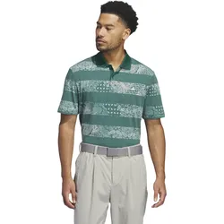 adidas Polo Go-To Printed, gruen
