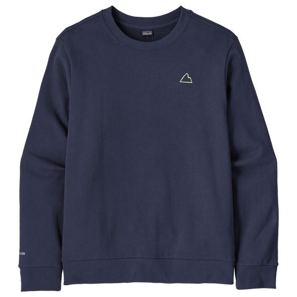 Patagonia - Fitz Roy Massif Daily Crew - Pullover Gr L blau