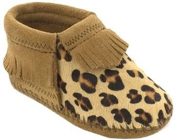 Minnetonka Riley - Girls 1 Infant Tan Boot Medium
