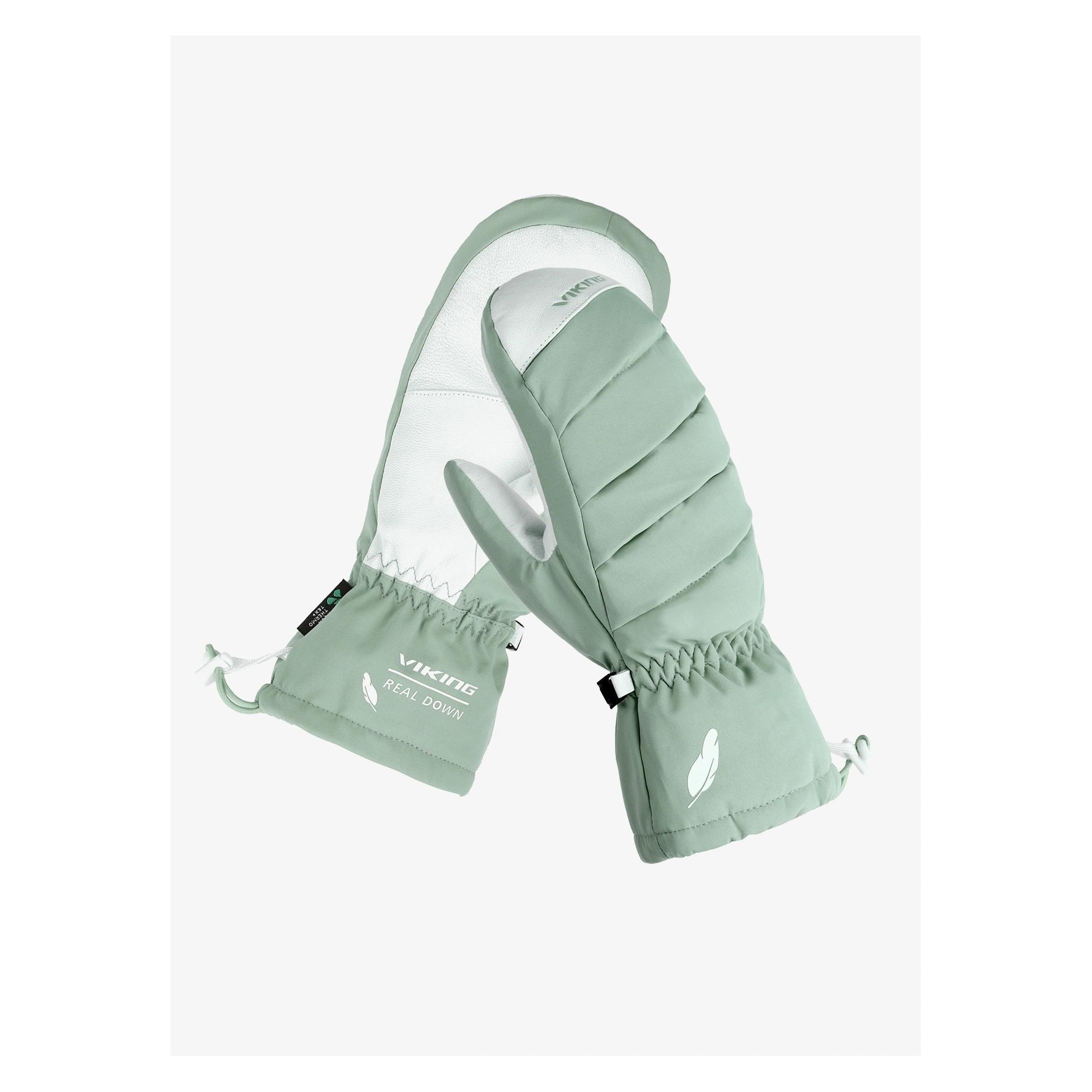 Viking Ogama Damen Daunenskihandschuhe mint (7) (112/27/0301/7200)