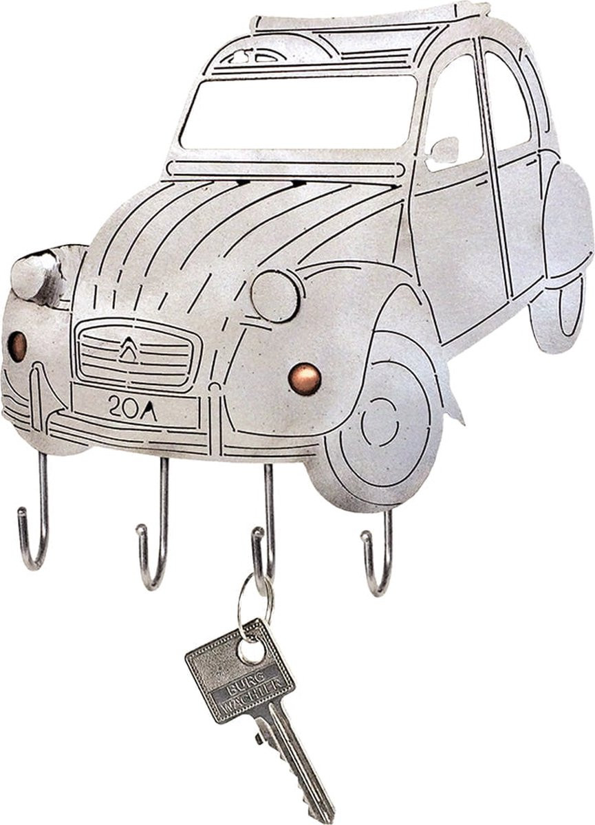 Hinz & Kunst smeedwerkfiguur Citroen cv sleutelrekje