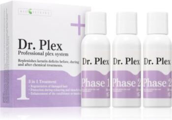Bioélixire Dr. Plex tratamento restaurador para cabelo danificado 3x50 ml. Dr. Plex