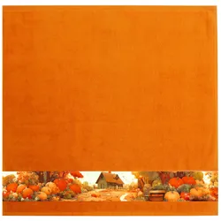 framsohn Geschirrtuch Frottier 'Herbstliebe' 50 x 50 cm Orange