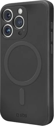 SBS Instinct Mag Cover iPhone 15 Pro schwarz