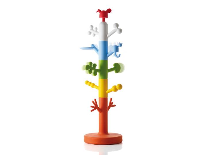 MAGIS ME TOO portemanteau PARADISE TREE (Multicolor - Polyethylène et base en acier zingué)
