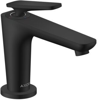 Hansgrohe Axor Citterio C CoolStart Waschtischarmatur 49020670 ohne Struktur, mattschwarz, Ausladung 128mm, Ablauf unverschließbar