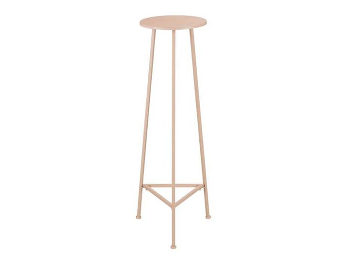Mica Decorations Table à plantes Adine - 35x35x120 cm - Fer - Rose clair