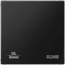 Jung CO2LS2178SWM KNX CO2-Sensor, Duroplast lackiert, Serie LS, graphitschwarz matt