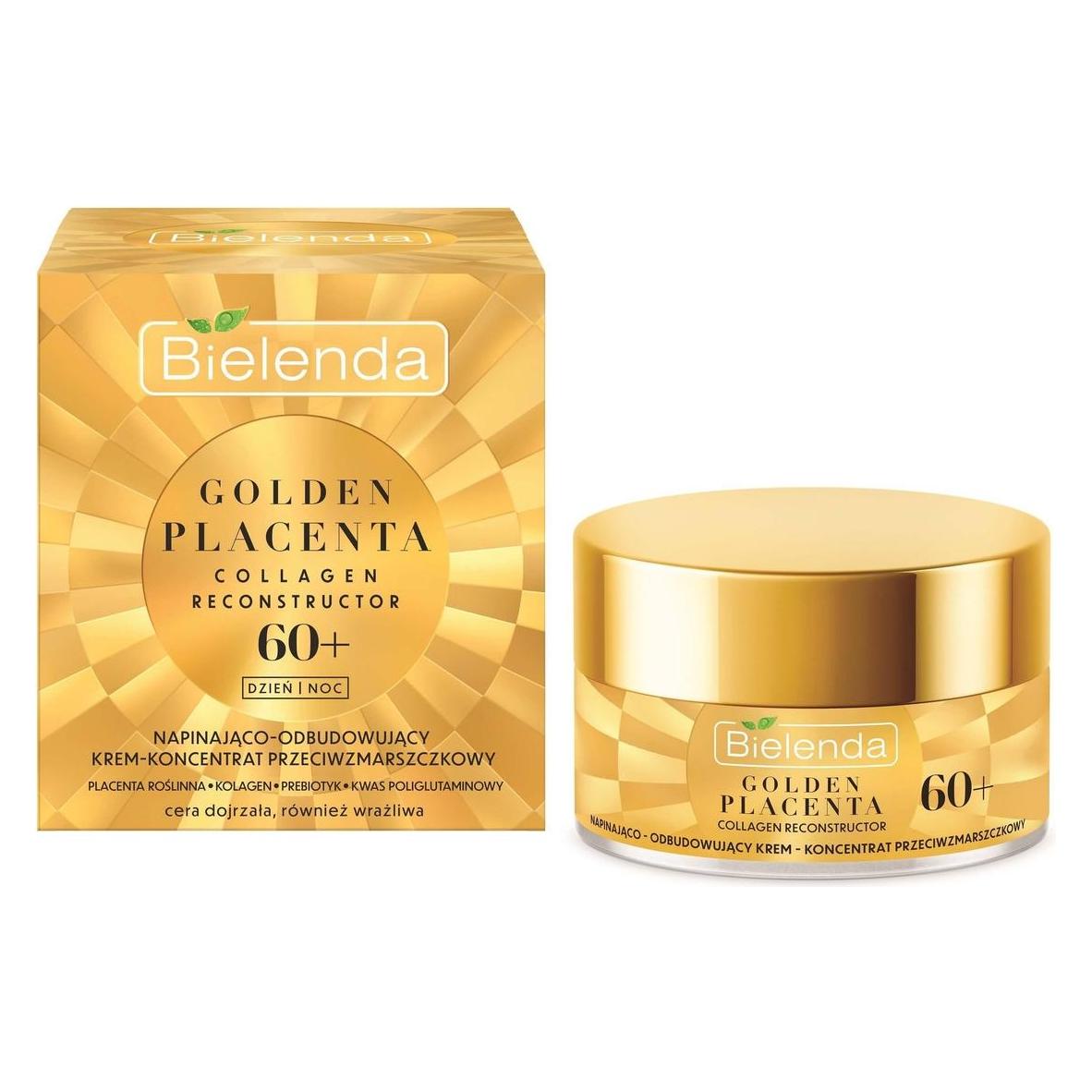 Bielenda Goldene Plazenta 60+ Straffendes, aufbauendes Anti-Falten (50 ml) (BIE000627)