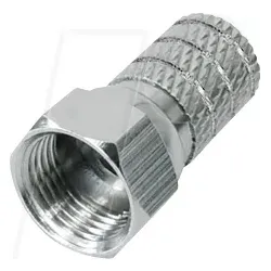 MATR FFL3L - Twist-On F-Stecker, für Ø 4,0 mm Antennenkabel