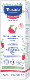 Mustela Creme Hidratante Rosto sem Perfume 40 ml