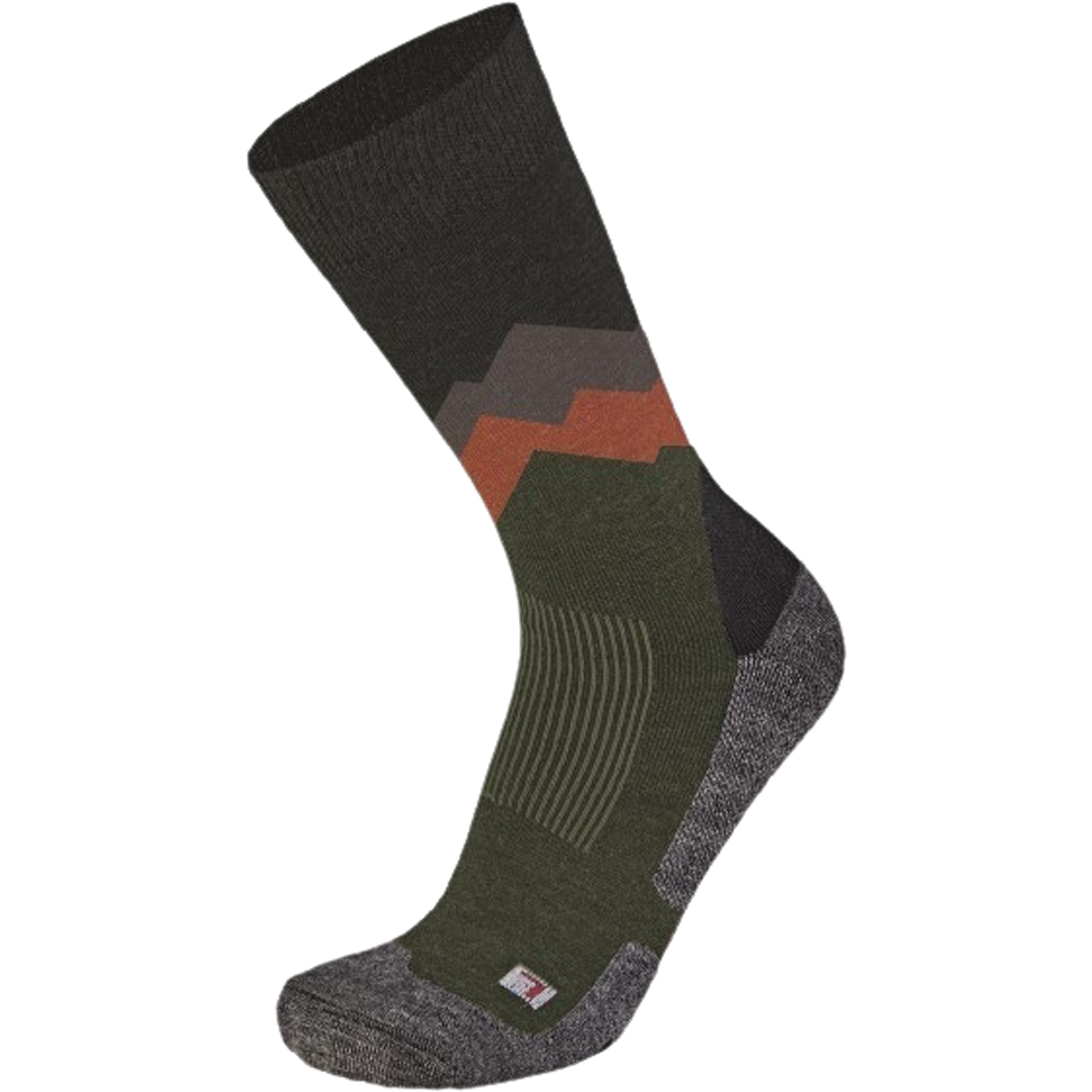 Wapiti S02 Trek Mountain View Wandersocken beige Größe 45 Camping Hautfreundlich Merinowolle