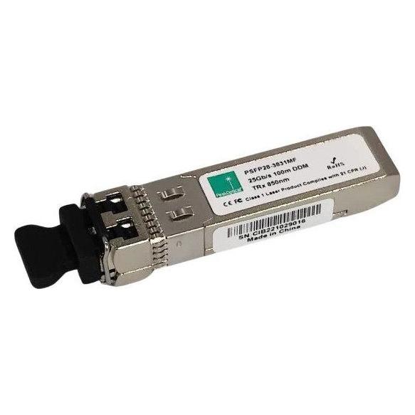 PeakOptical Moduł SFP SFP-25G-SR-S compliable SFP28, 25Gb/s LC, 100 m, 850nm, VCSEL with DDMI (PSFP28-3831MF)