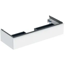 Geberit iCon Waschtisch-Unterschrank 502313011 118,4x24,7x47,6cm, weiß/lackiert hochglänzend