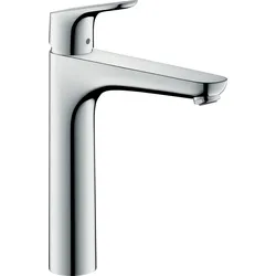 hansgrohe Focus Waschtischmischer, ComfortZone190, Ausladung 159mm, ohne Ablaufgarnitur, chrom, 31518000
