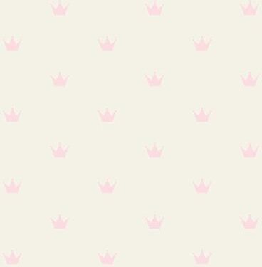 Chesapeake Bea Light Pink Crowns Wallpaper - 20.9 x 396 x 0.025