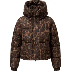 SAVE THE DUCK RHIANNON Jacke 2027 dark brown leopard - M