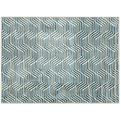 Webteppich  Vivienne , mehrfarbig , Synthetische Fasern,Jute , Maße (cm): B: 190
